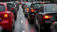 Ustianowa Dolna: utrudnienia przy cmentarzu na DK84